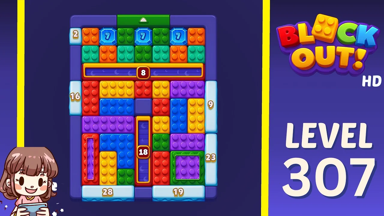 Block Out Level 307 gameplay