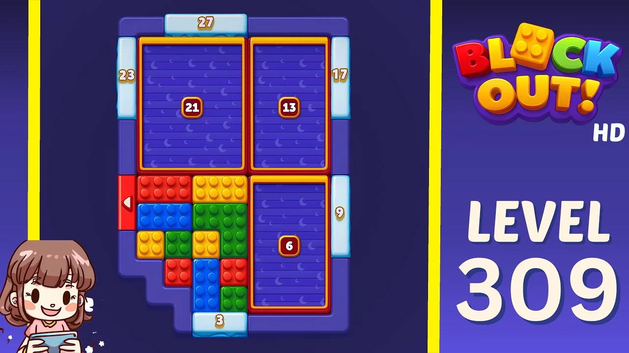 Block Out Level 309 gameplay