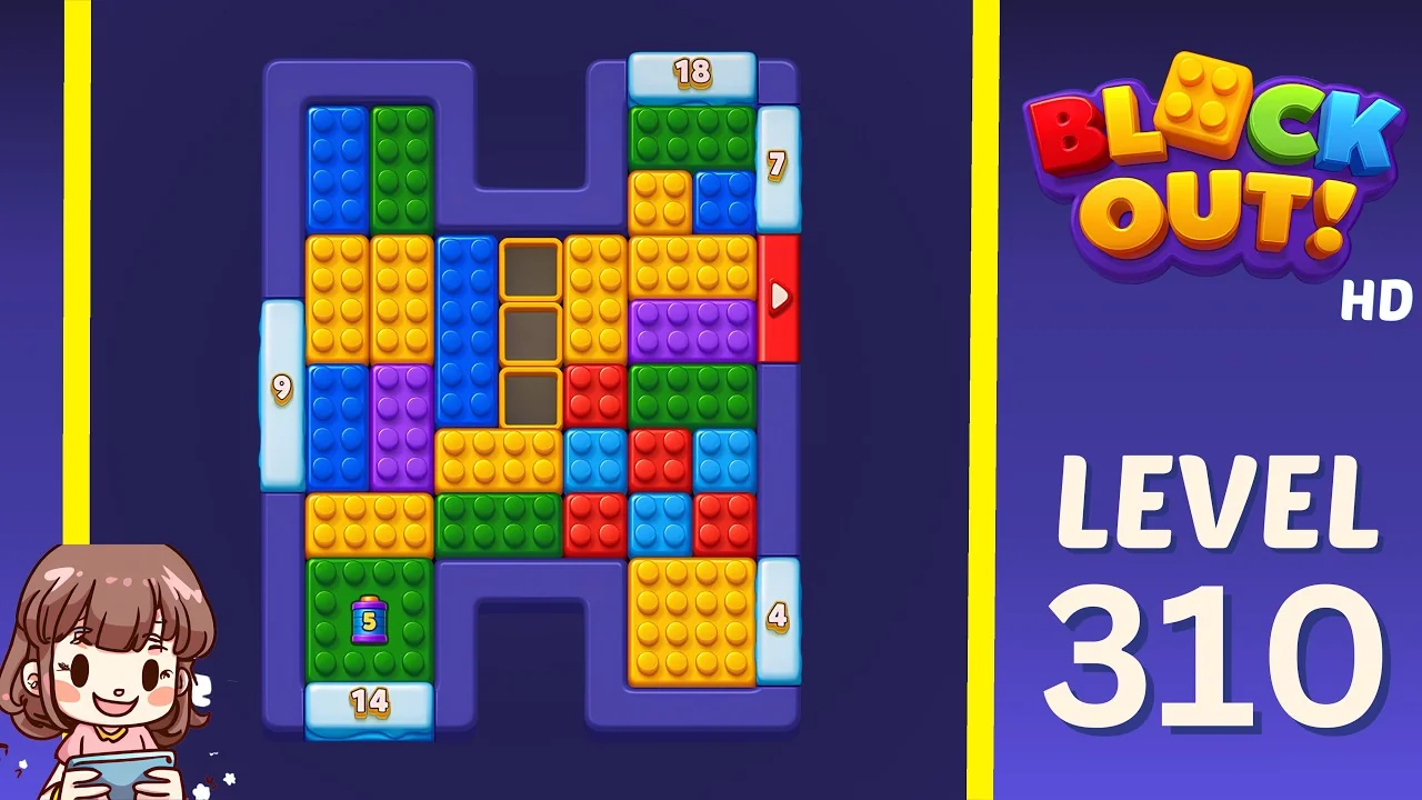 Block Out Level 310 gameplay