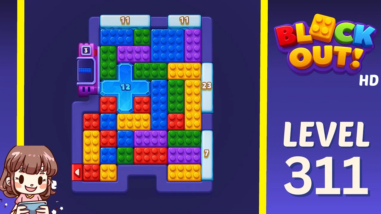 Block Out Level 311 gameplay
