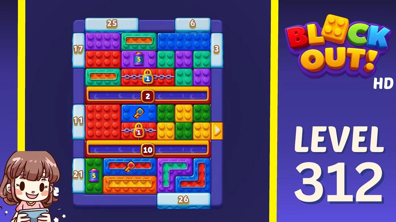 Block Out Level 312 gameplay
