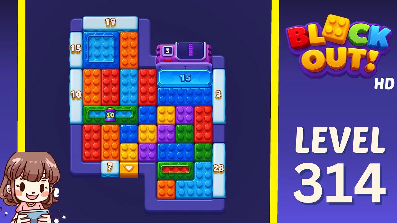 Block Out Level 314 gameplay