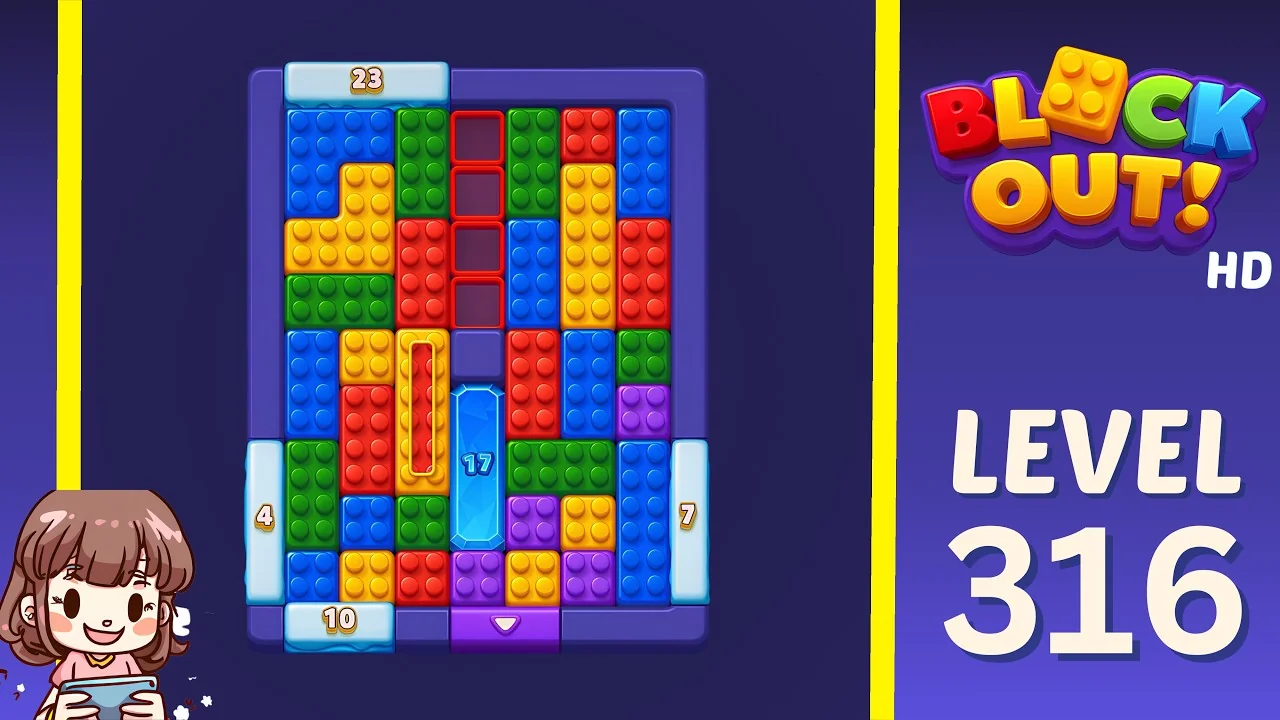 Block Out Level 316 gameplay