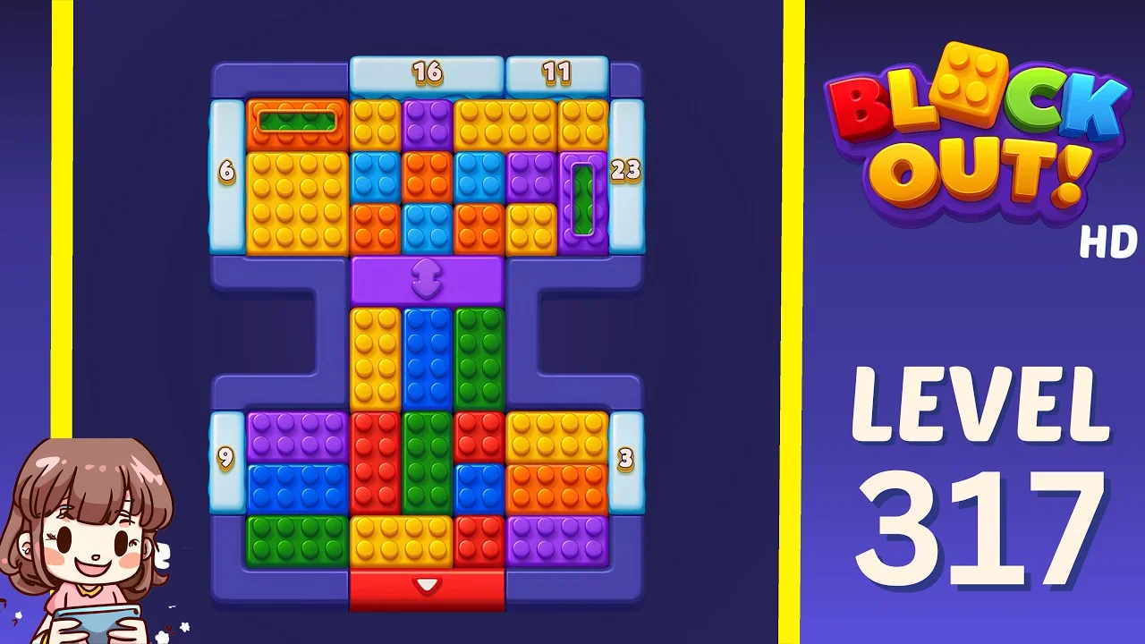 Block Out Level 317 gameplay