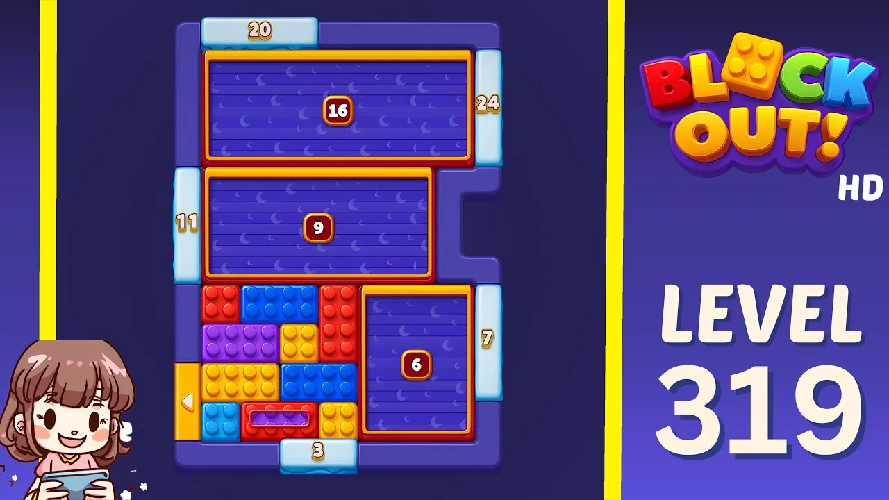 Block Out Level 319 gameplay