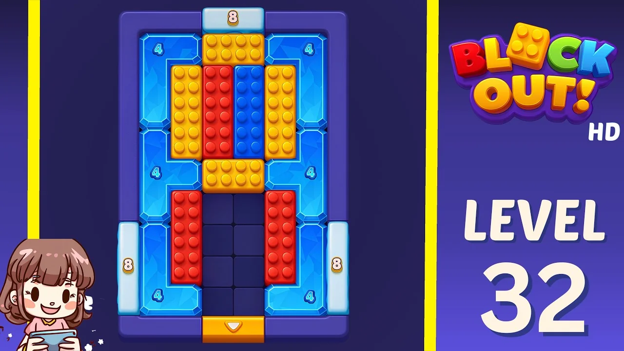Block Out Level 32 gameplay