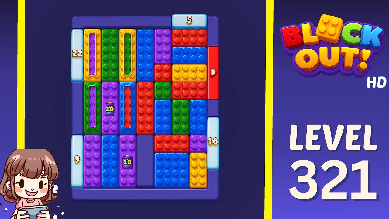 Block Out Level 321 gameplay