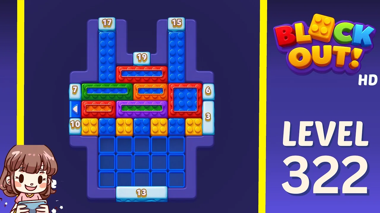 Block Out Level 322 gameplay