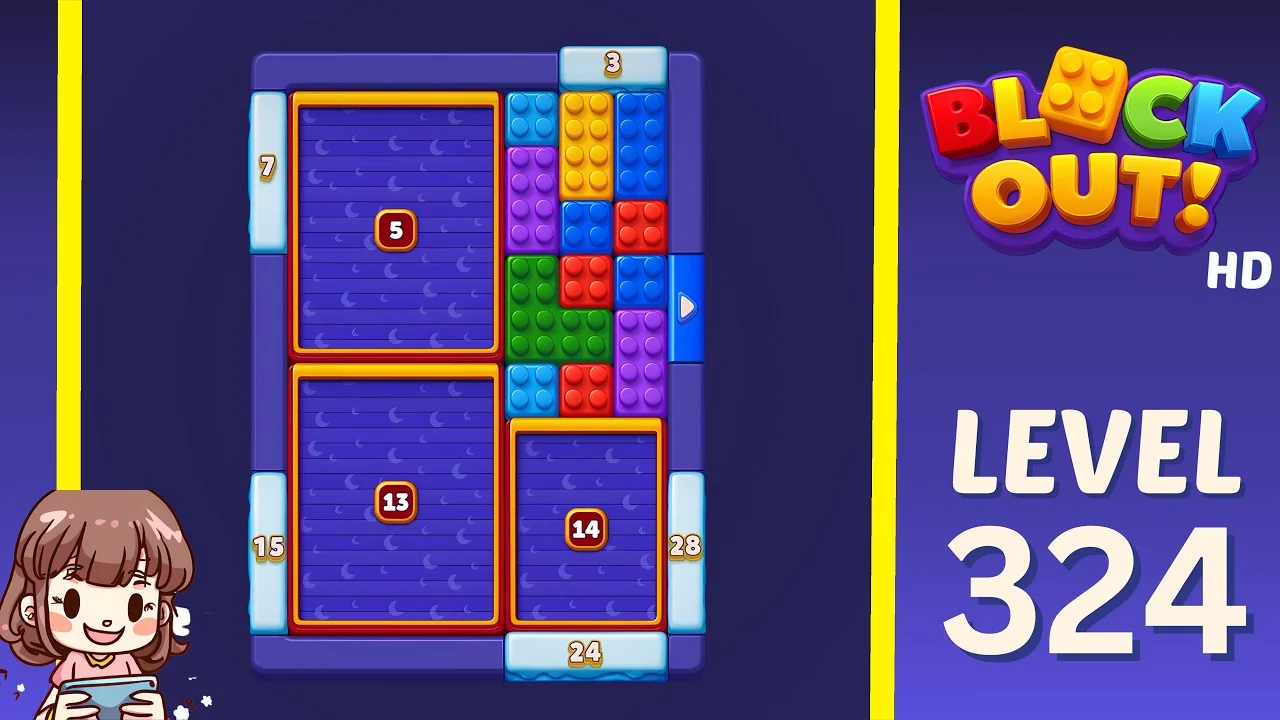 Block Out Level 324 gameplay