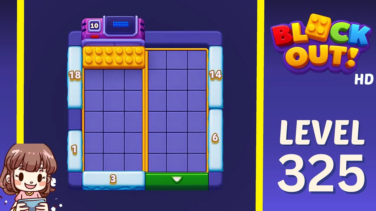 Block Out Level 325 gameplay