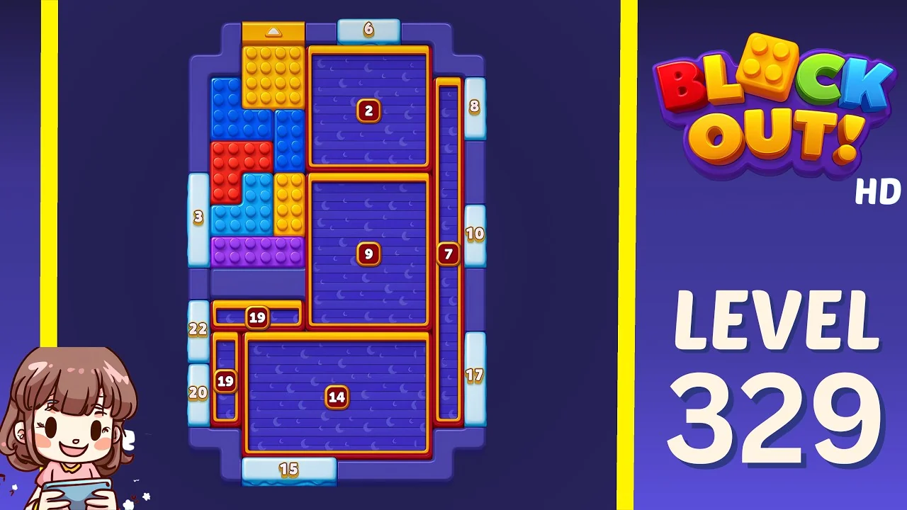 Block Out Level 329 gameplay