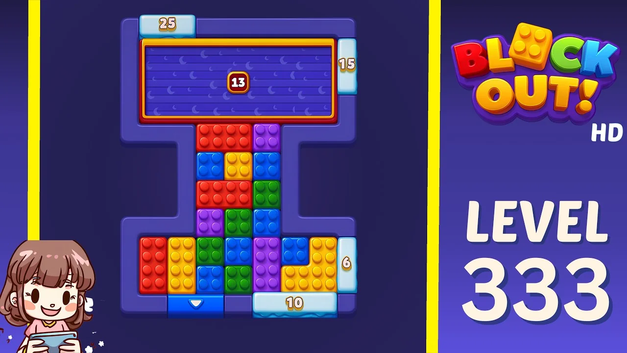 Block Out Level 333 gameplay