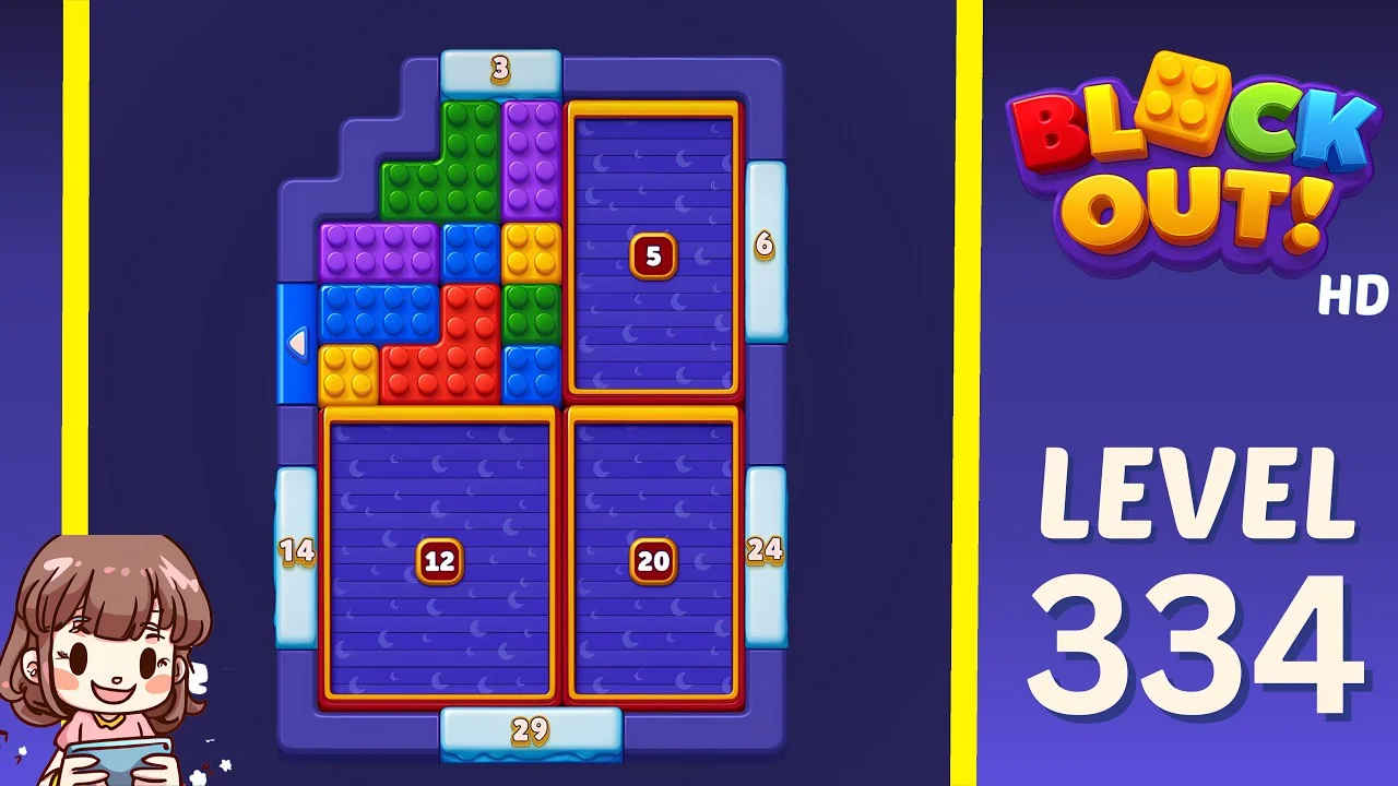 Block Out Level 334 gameplay