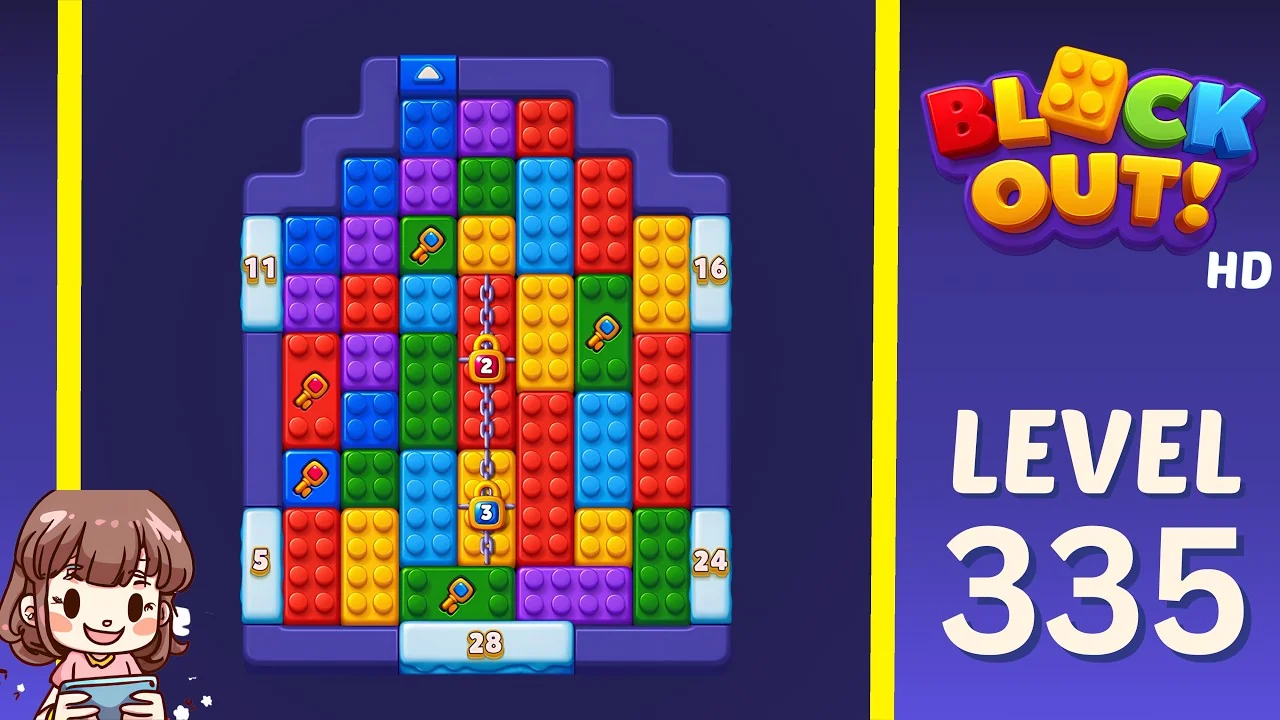 Block Out Level 335 gameplay