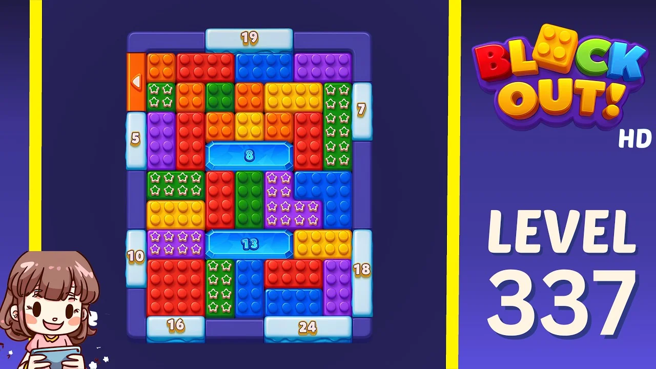 Block Out Level 337 gameplay