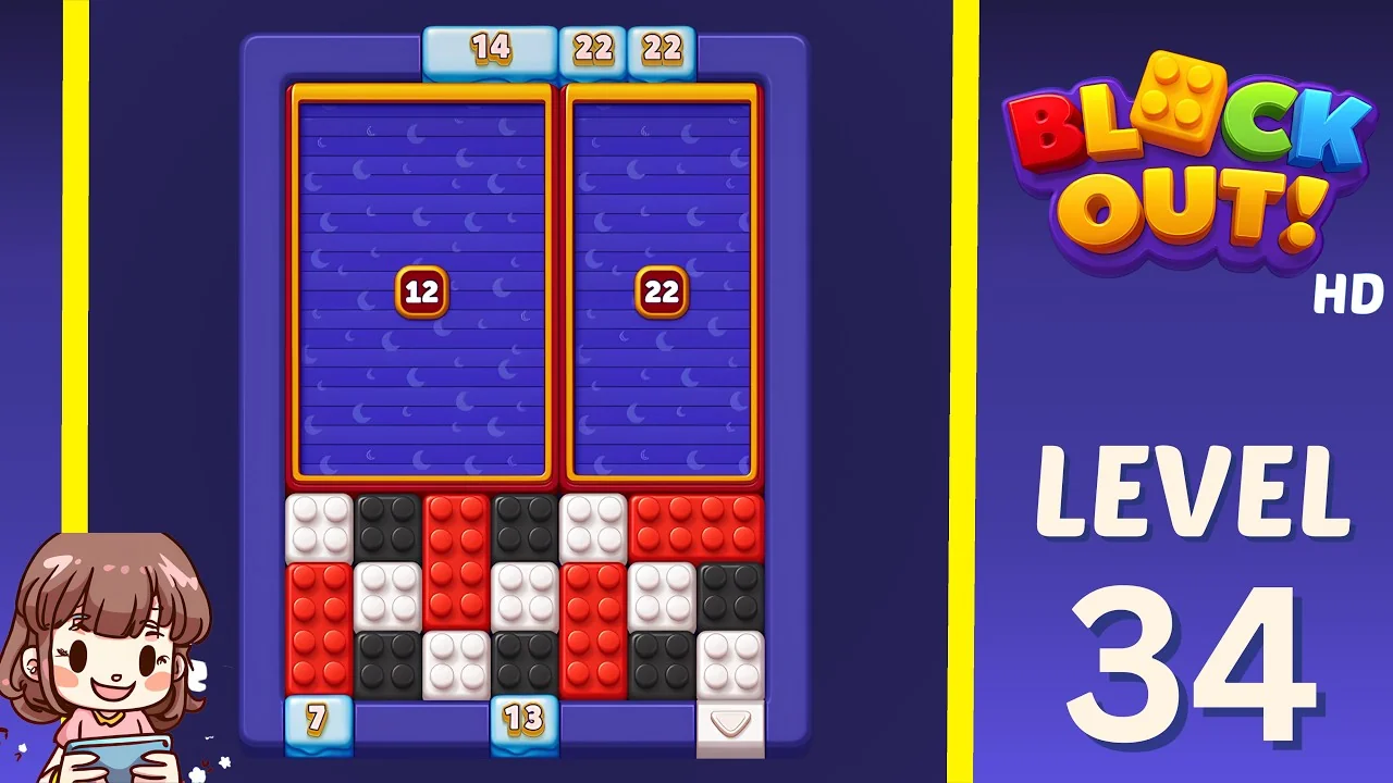 Block Out Level 34 gameplay