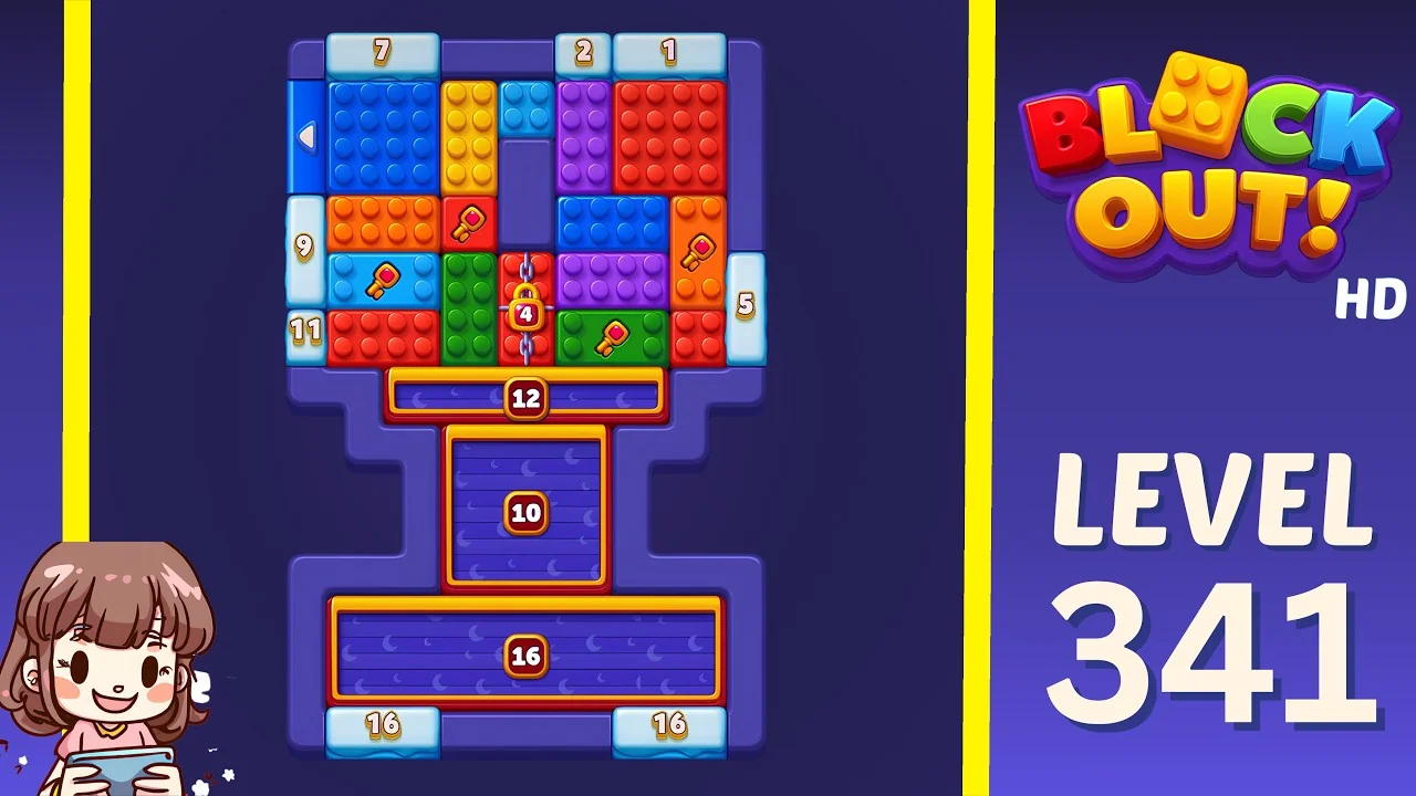 Block Out Level 341 gameplay