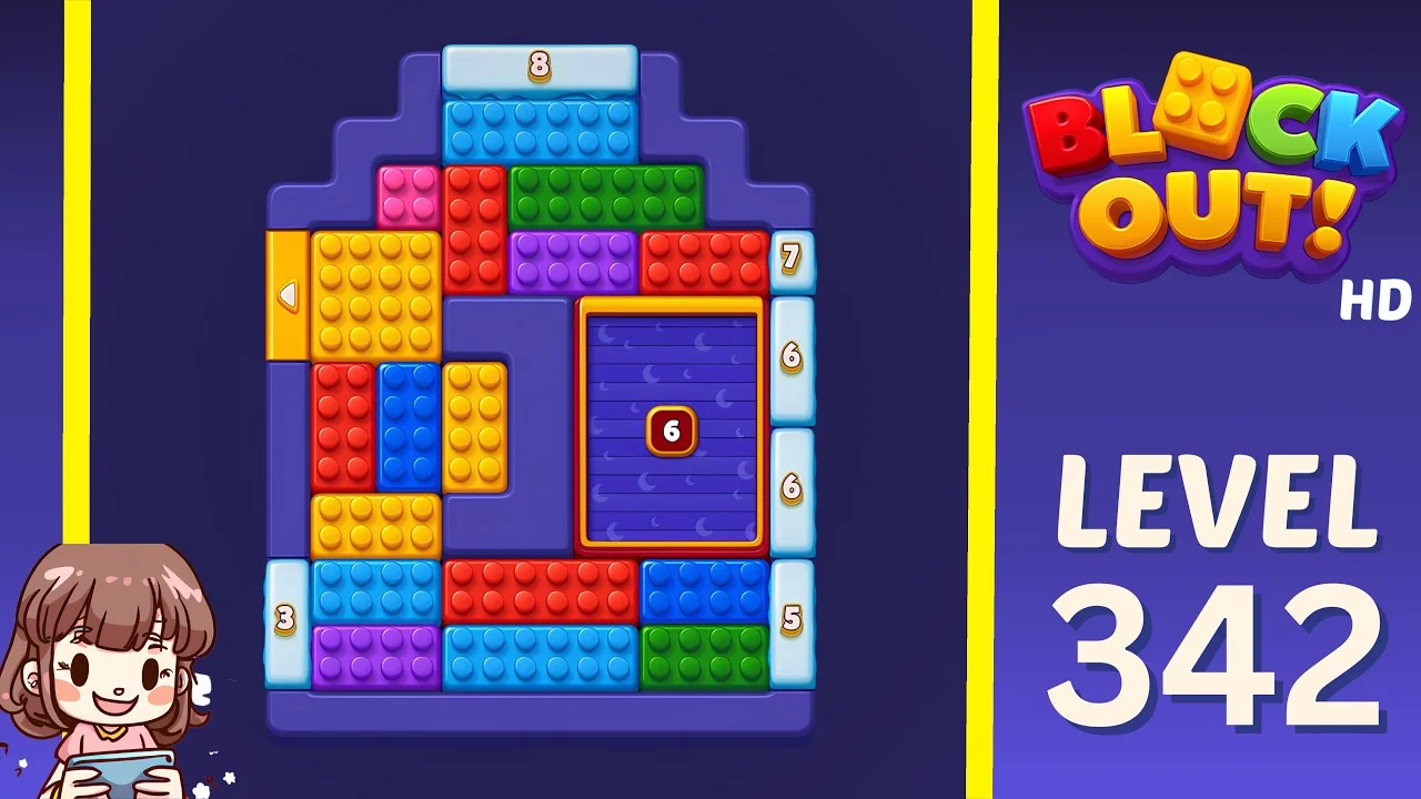 Block Out Level 342 gameplay screenshot