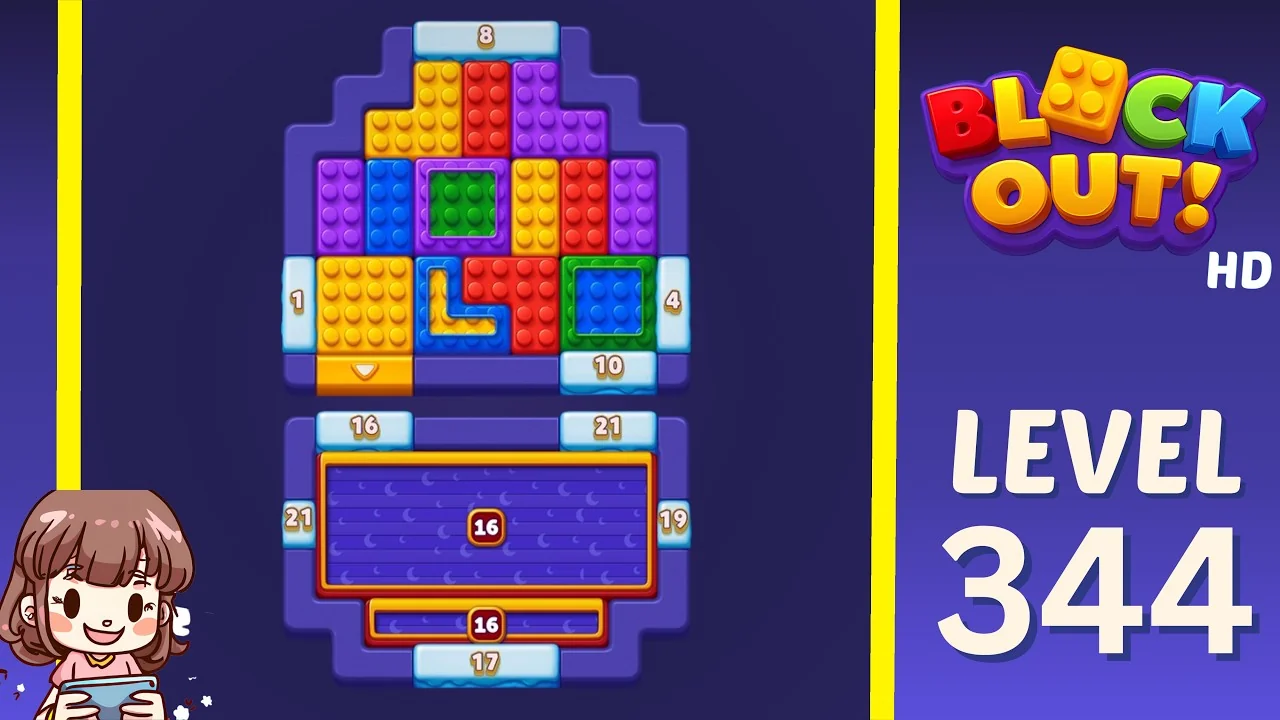 Block Out Level 344 gameplay