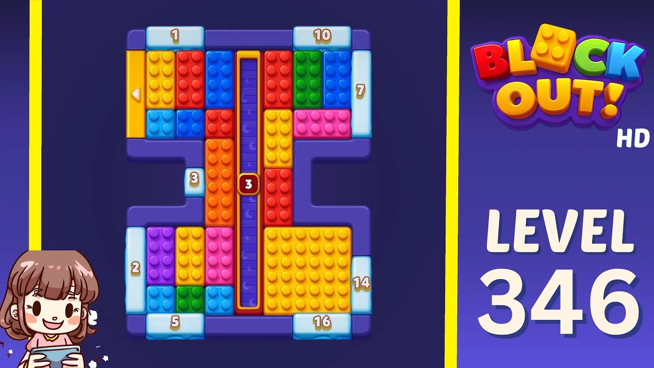 Block Out Level 346 gameplay