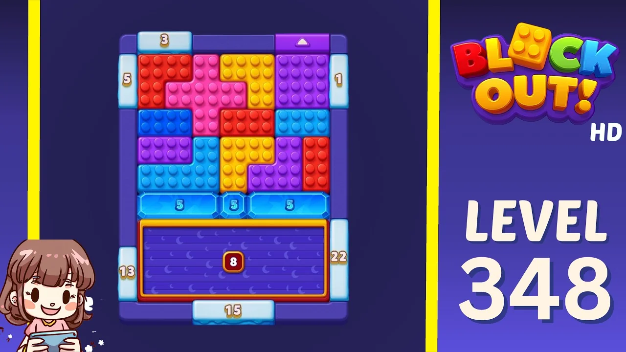 Block Out Level 348 gameplay