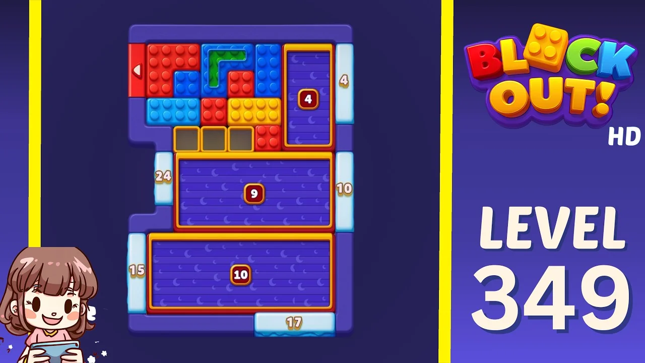 Block Out Level 349 gameplay