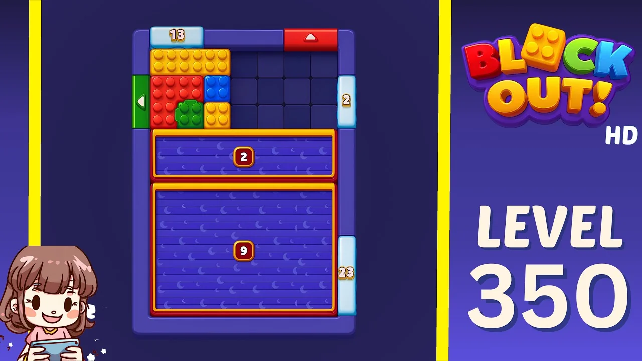 Block Out Level 350 gameplay