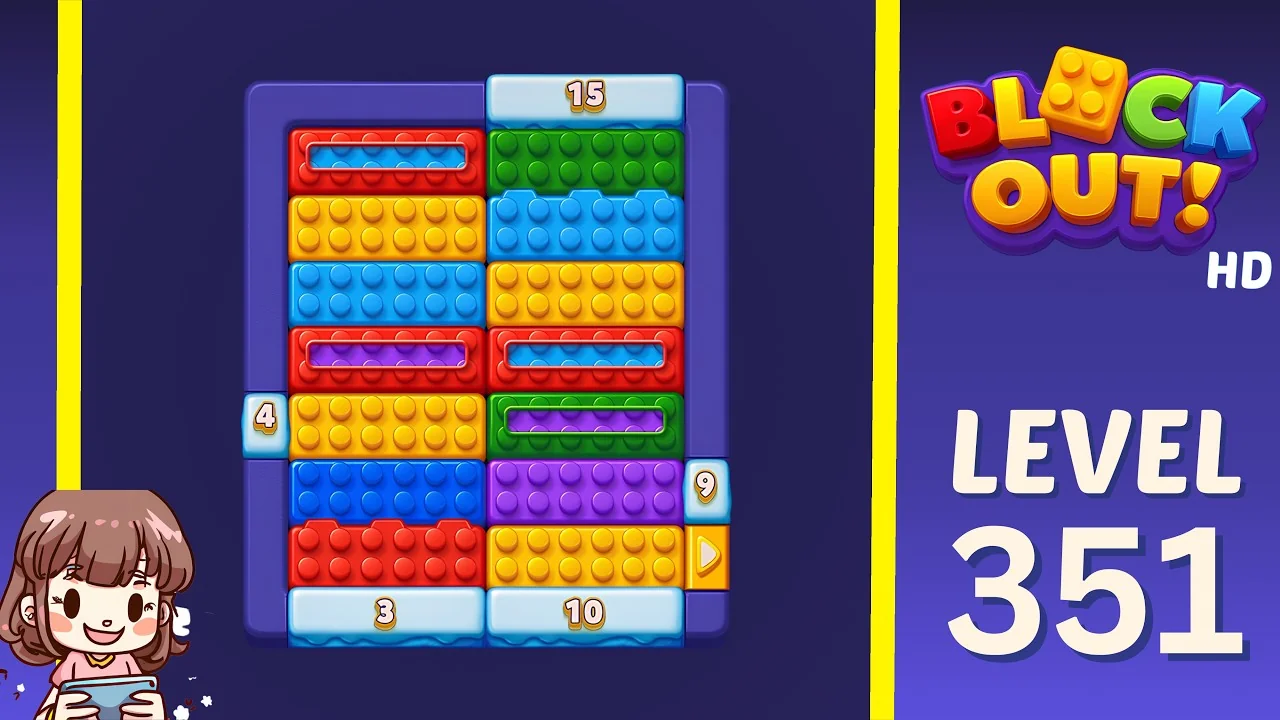 Block Out Level 351 gameplay