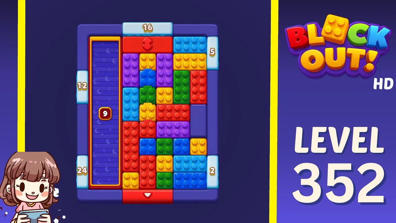 Block Out Level 352 gameplay