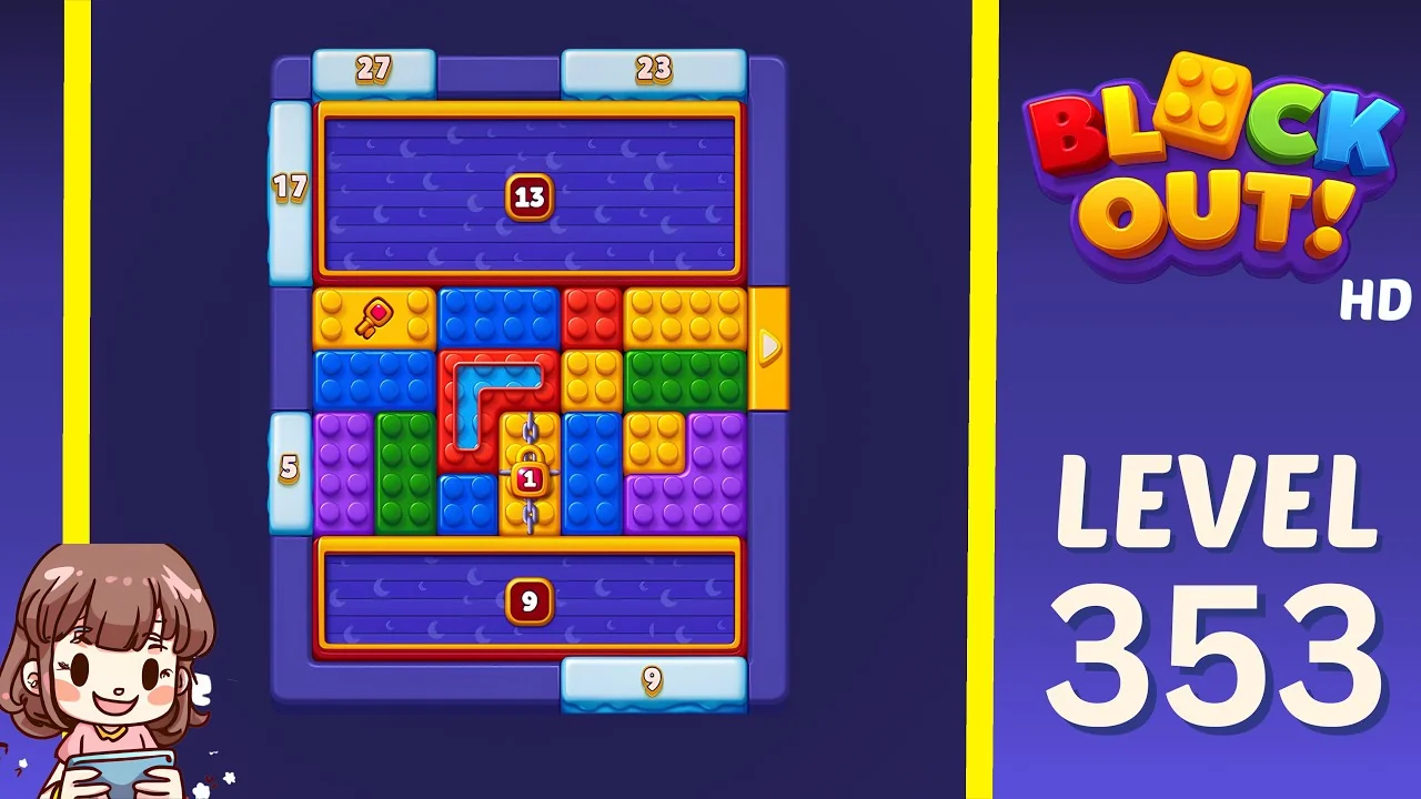 Block Out Level 353 gameplay