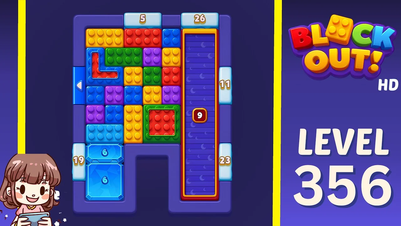 Block Out Level 356 gameplay