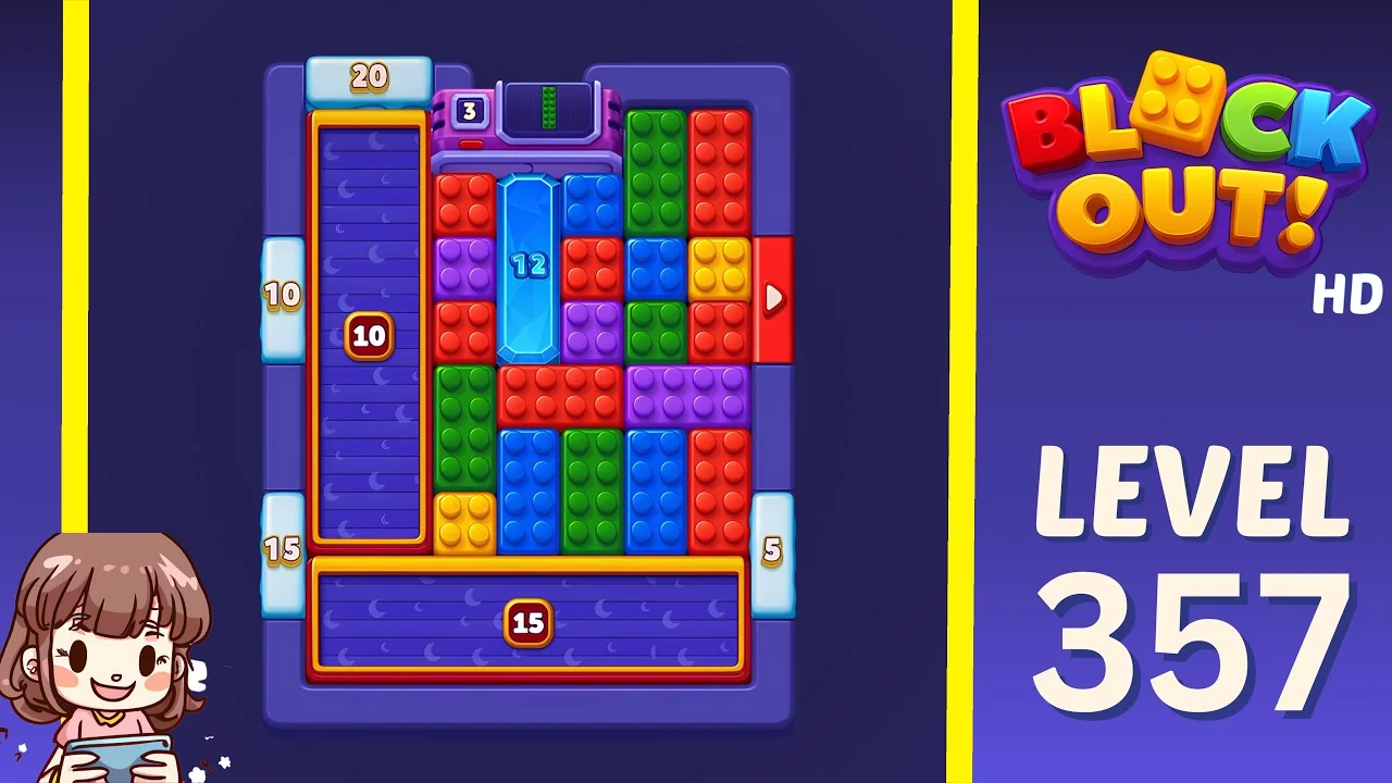 Block Out Level 357 gameplay