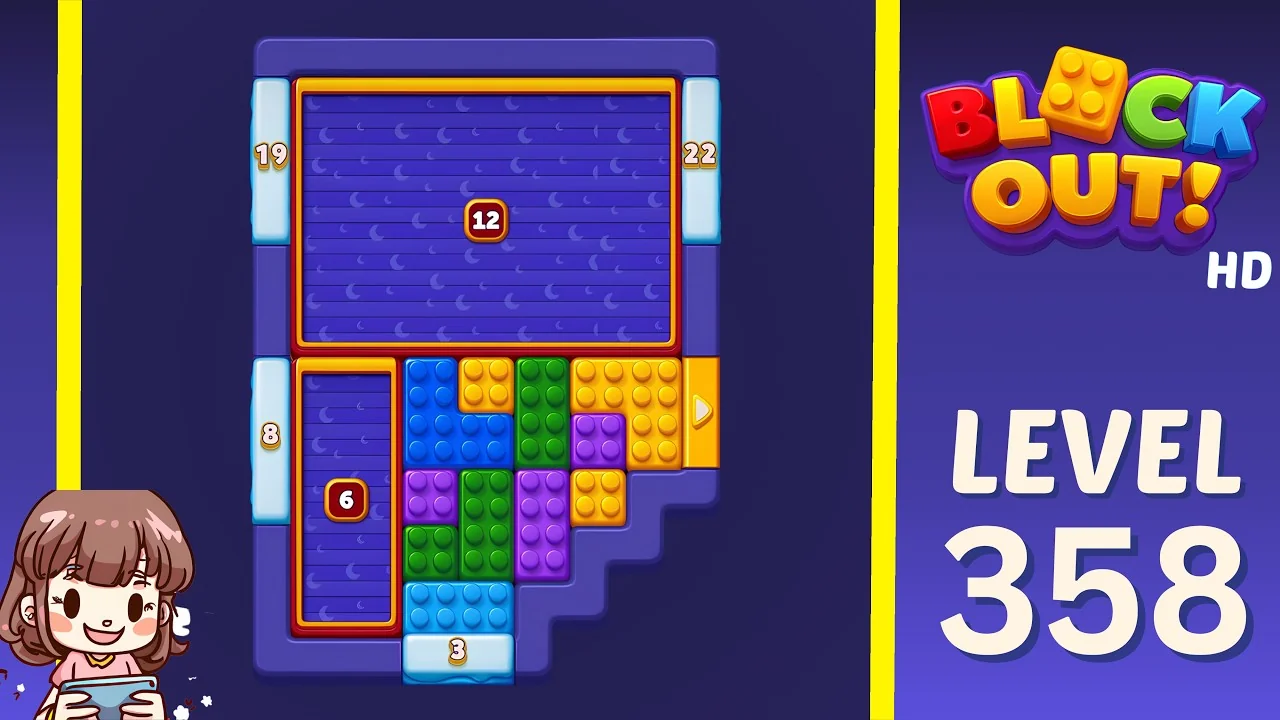 Block Out Level 358 gameplay
