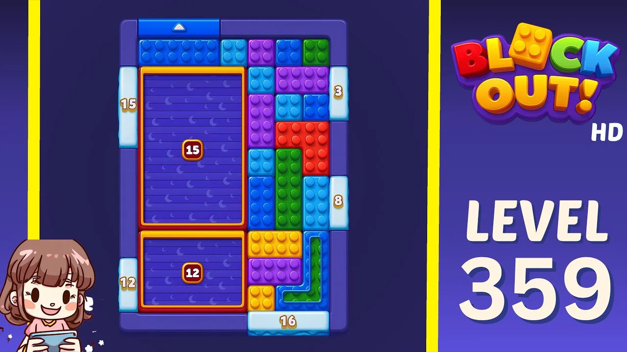 Block Out Level 359 gameplay