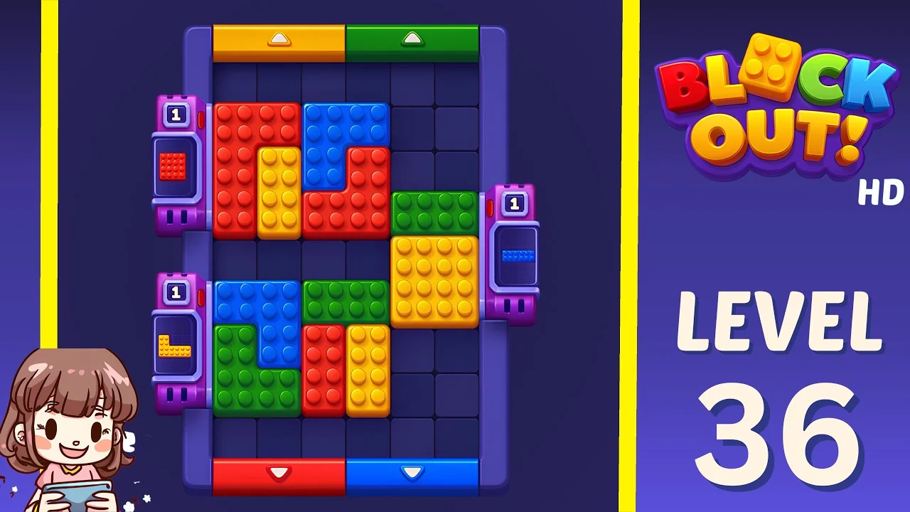 Block Out Level 36 gameplay
