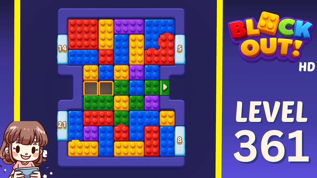 Block Out Level 361 gameplay