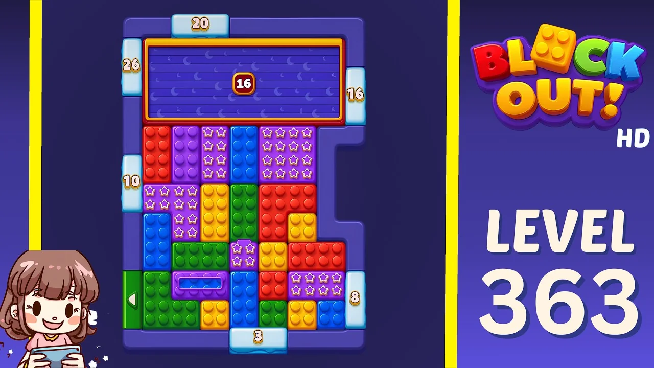 Block Out Level 363 gameplay