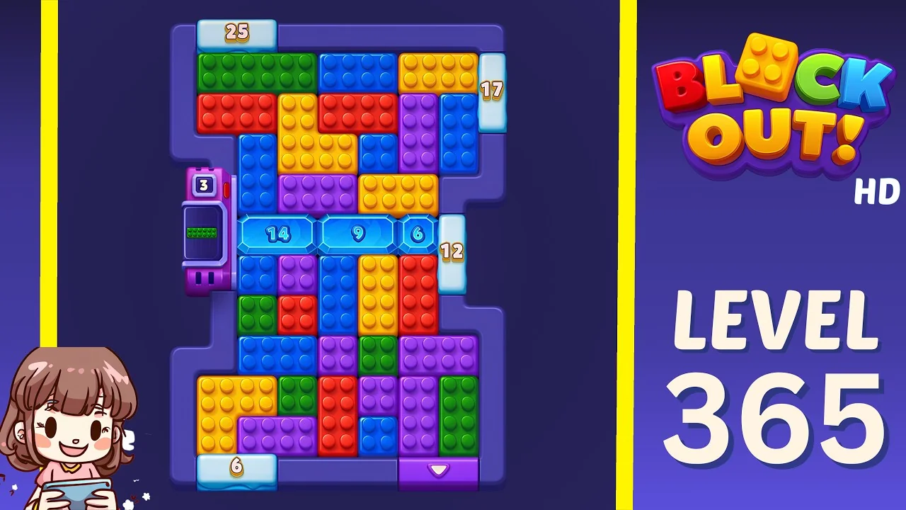 Block Out Level 365 gameplay