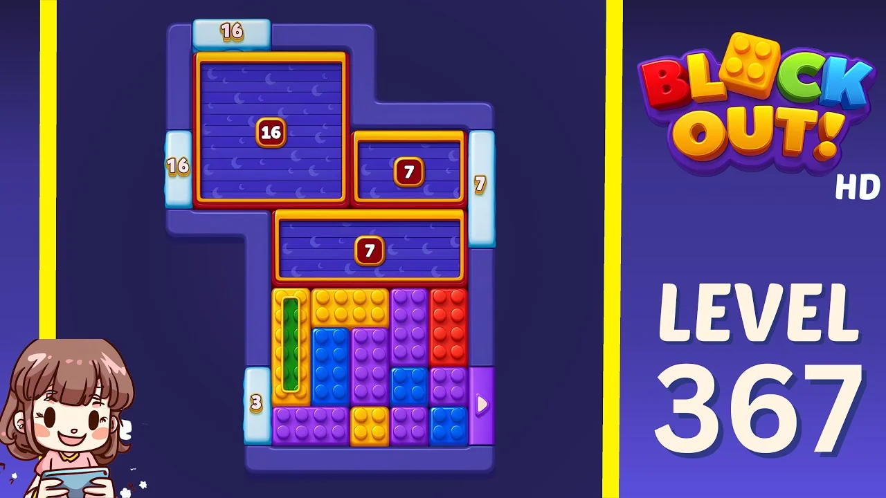 Block Out Level 367 gameplay