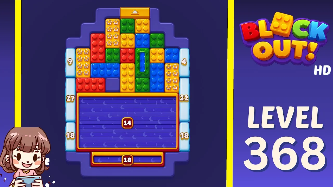 Block Out Level 368 gameplay