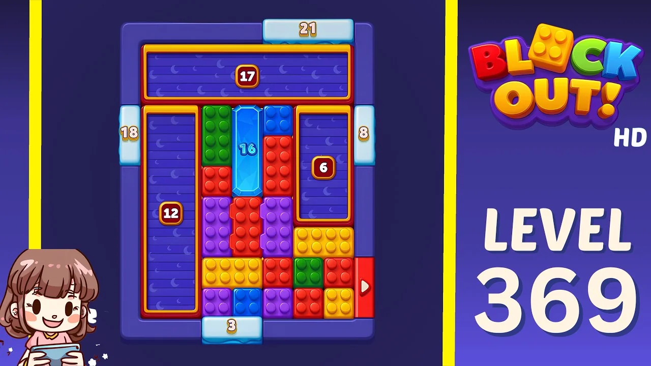 Block Out Level 369 gameplay