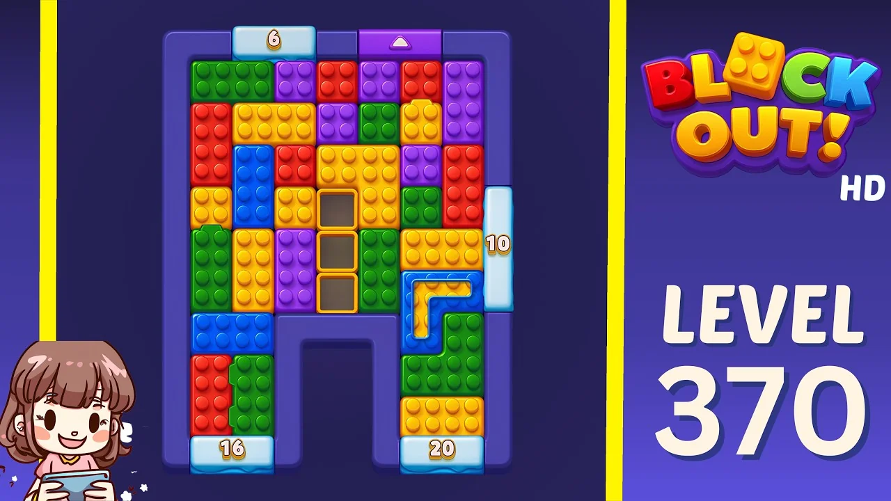 Block Out Level 370 gameplay