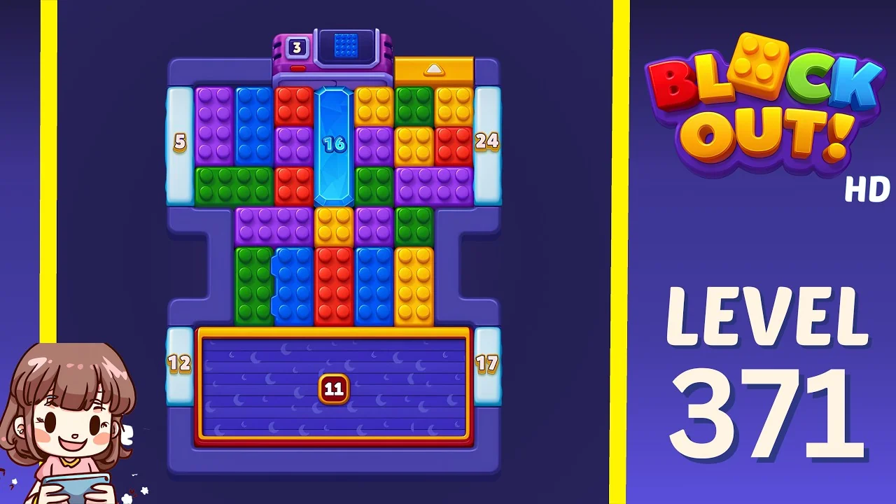 Block Out Level 371 gameplay