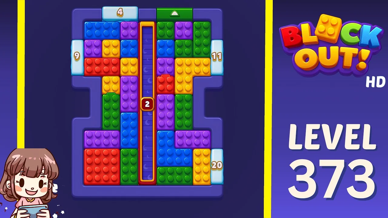 Block Out Level 373 gameplay