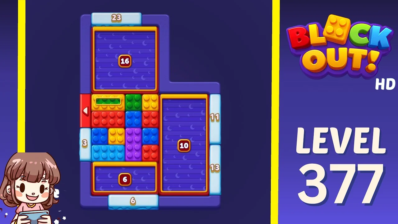 Block Out Level 377 gameplay