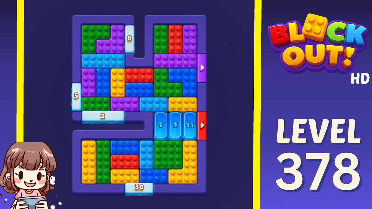 Block Out Level 378 gameplay