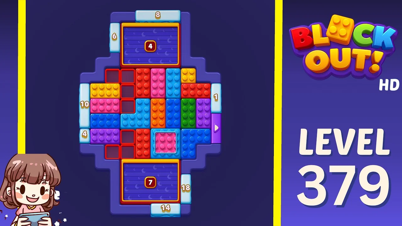 Block Out Level 379 gameplay