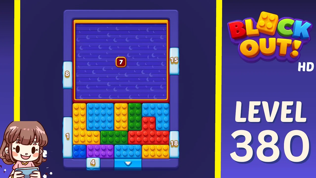 Block Out Level 380 gameplay
