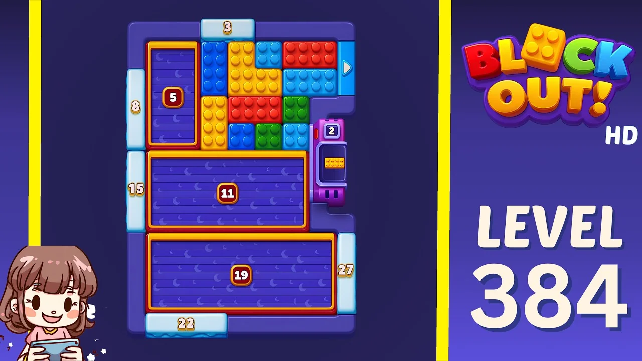 Block Out Level 384 gameplay