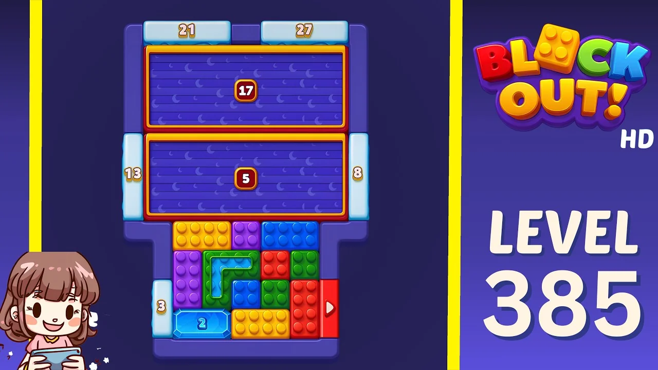 Block Out Level 385 gameplay